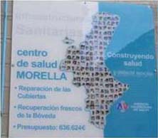 Iglesia de San Miguel de Morella. Restaurada con subvenciones de la Comunidad de Valencia como Centro de Salud